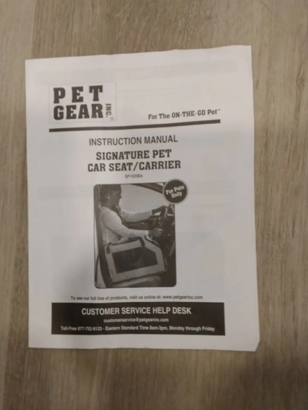 PET GEAR Light Blue Soft-Sided Car Seat/2Pet Carrier